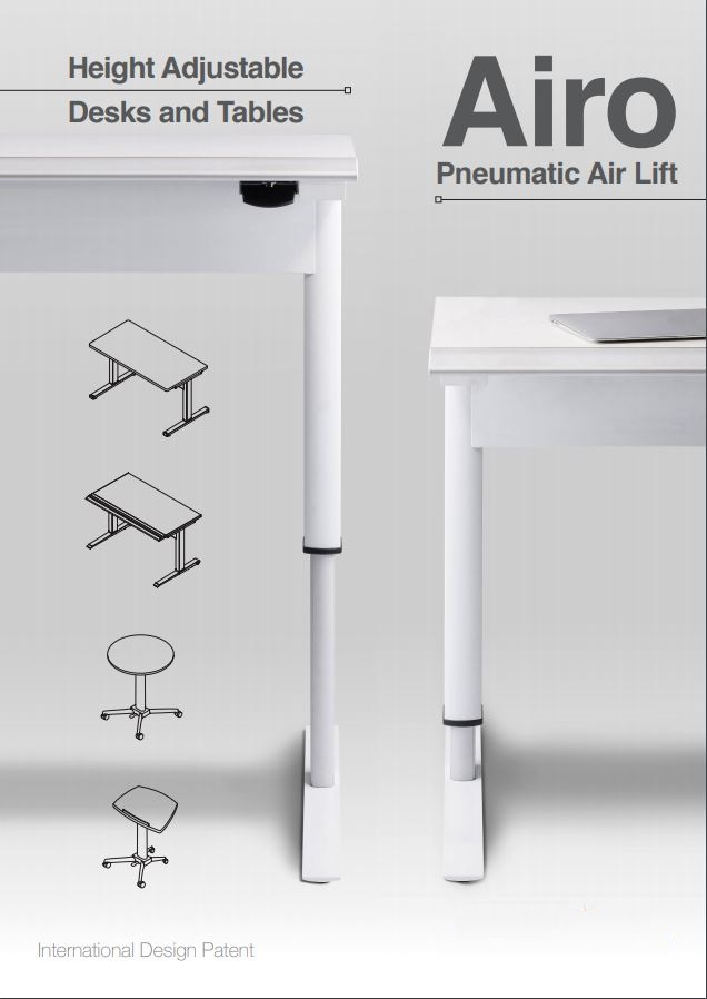 Evolution airo lds cleaner white. Medina Series height-Adjustable Desks.